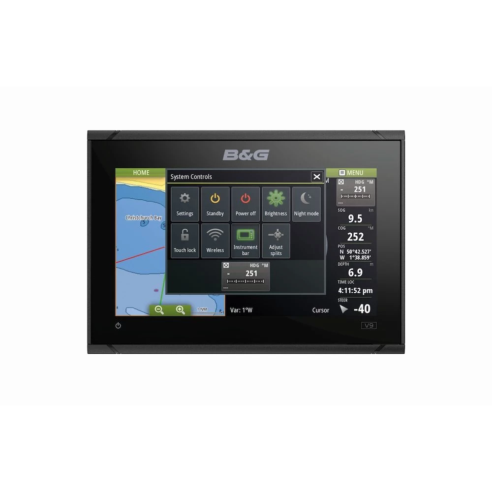 B&G B&G Vulcan 9 Multifunction Sailing Chartplotter 6 B&G B&G Vulcan 9 Multifunction Sailing Chartplotter - Image 4