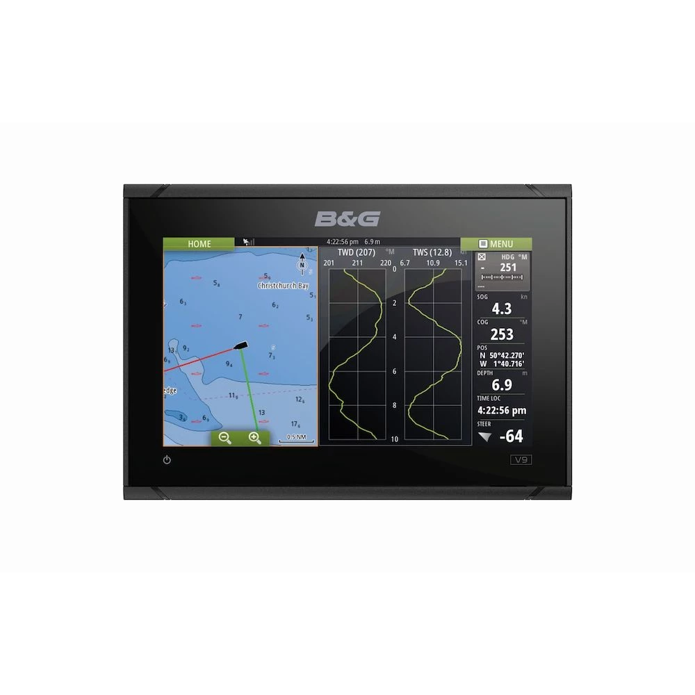 B&G B&G Vulcan 9 Multifunction Sailing Chartplotter 8 B&G B&G Vulcan 9 Multifunction Sailing Chartplotter - Image 6