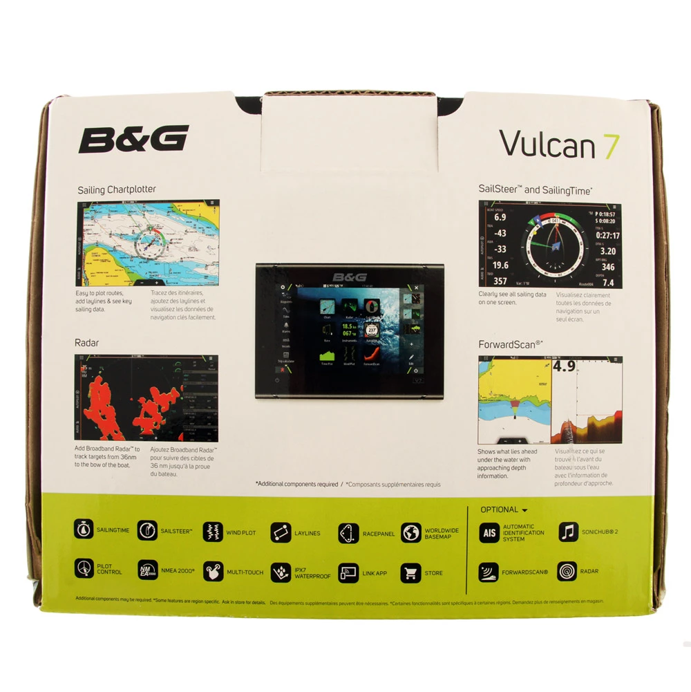 B&G B&G Vulcan 7R Multifunction Sailing Chartplotter 4 B&G B&G Vulcan 7R Multifunction Sailing Chartplotter - Image 2