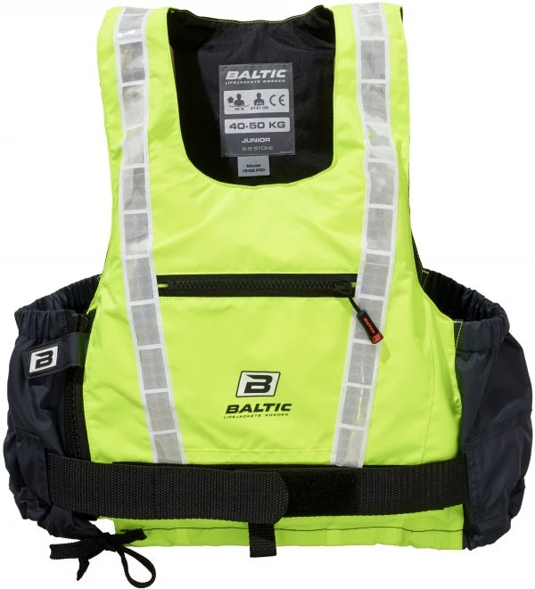 Baltic Hi-Vis Pro Kayak Life Jacket Yellow/Grey 3 Baltic Hi-Vis Pro Kayak Life Jacket Yellow/Grey