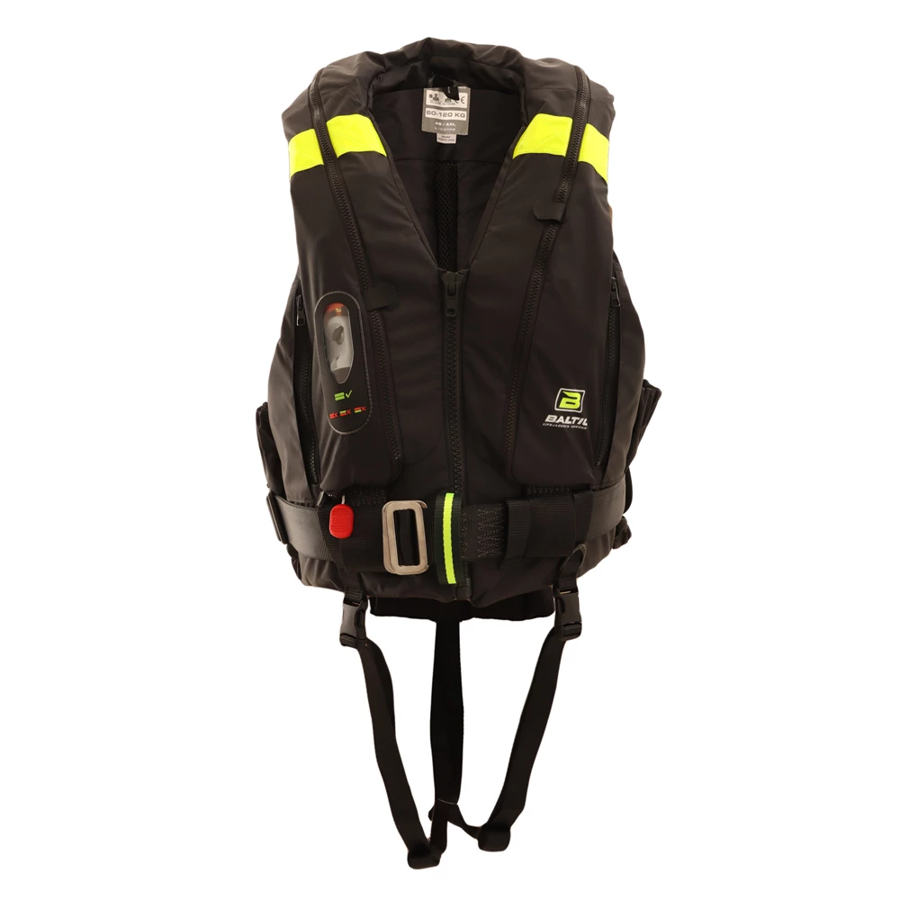 Baltic Hybrid 220 Vest And Automatic Life Jacket Black 3 Baltic Hybrid 220 Vest And Automatic Life Jacket Black