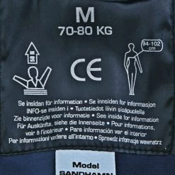 Baltic Sandhamn Floatation Vest Buoyancy Aid Black/Navy M 70-80kg