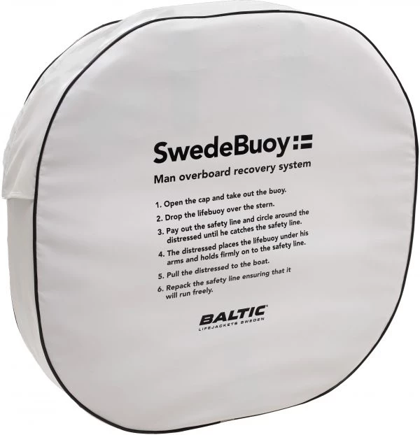 Baltic SwedeBuoy Man Overboard Recovery System White 3 Baltic SwedeBuoy Man Overboard Recovery System White