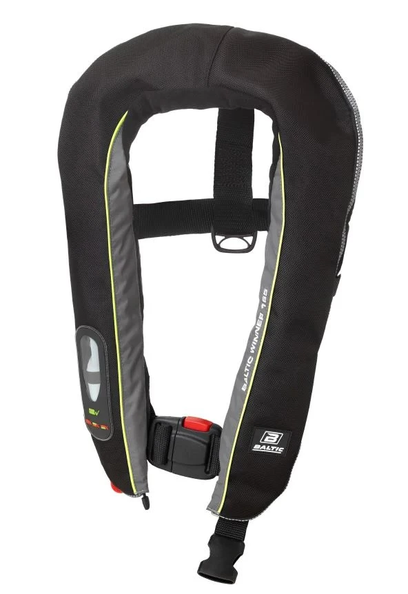 Baltic Winner 165 Manual Inflatable Life Jacket Black/Grey 40-150kg 3 Baltic Winner 165 Manual Inflatable Life Jacket Black/Grey 40-150kg